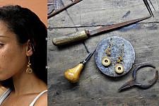Baka ✺ Rhea Gold . Earring { 7 }